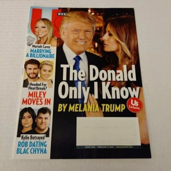 US WEEKLY MAGAZINE-FEBRUARY 8, 2016- DONALD TRUMP-VINTAGE-LIKE NEW - Picture 1 of 2